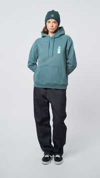 AMAZON GREEN SQUARE HOODIE