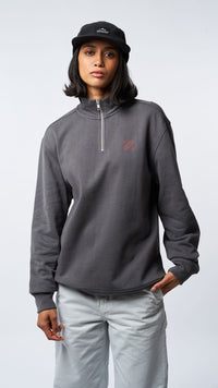 ASH REEF HALF ZIP CREW