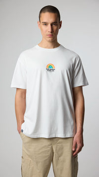 CAMISETA RAINBOW BLANCA