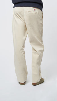 BEIGE HEART WOMAN CHINO PANTS