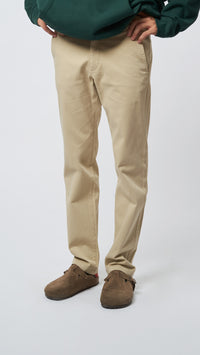 BEIGE SWIFT CHINO PANTS