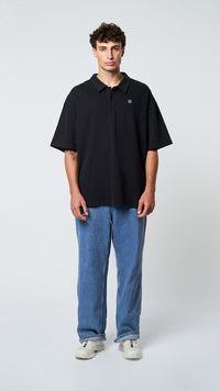 BLACK PATCH POLO