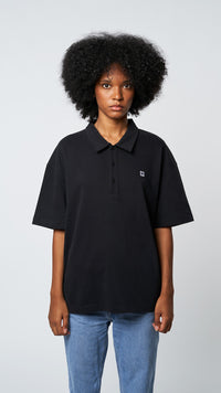 BLACK PATCH POLO