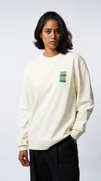 SUDADERA BUBBLE CREMA