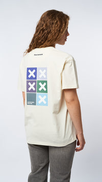 CAMISETA SQUARE CREMA