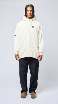 FULL ZIP HOODIE NEDERLAND CREMA