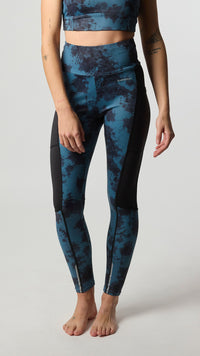 DARK BLUE ACTIVE WOMAN LEGGINGS