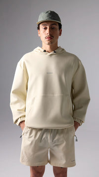 DUSTY CREAM TECH HOODIE