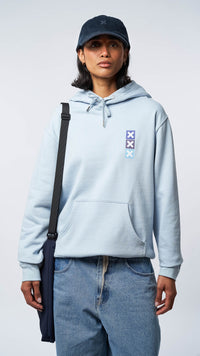 HOODIE SQUARE ICE BLUE