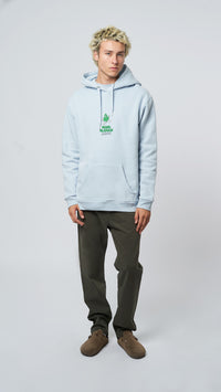 HOODIE WILDERNESS ICE BLUE