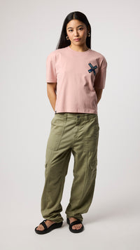 IGUANA GREEN DAISY WOMAN CARGO PANT