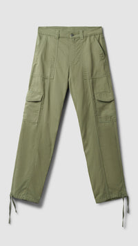 PANTALÓN CARGO MUJER DAISY IGUANA GREEN