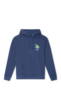 HOODIE GOLDEN IMPERIAL BLUE