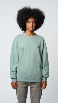 SUDADERA SUMMIT MENTA