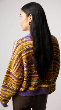 MULTICOLOR LUPE WOMAN CARDIGAN