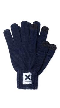 NAVY ICONIC GLOVES