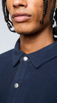 NAVY MIST OVERSHIRT