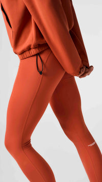 VOLCANO RED ACTIVE WOMAN LEGGINGS