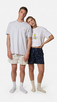 WHITE BANANA BOXERS