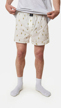 WHITE BANANA BOXERS