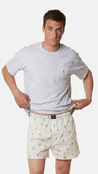 WHITE BANANA BOXERS