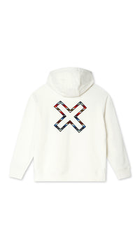 HOODIE KARMA BLANCO ROTO