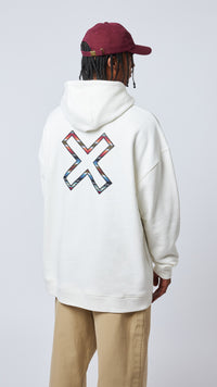 HOODIE KARMA BLANCO ROTO