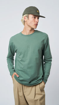 CAMISETA LS REEF PINE GREEN