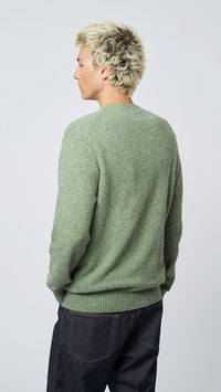 PISTACHIO PATH KNITTED SWEATER