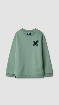 SUDADERA KIDS CLASSIC MENTA