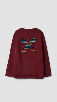 BURGUNDY CLASSIC KIDS CREW