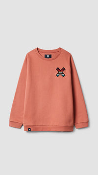 SUDADERA KIDS CLASSIC CORAL