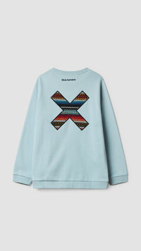 ICE BLUE CLASSIC KIDS CREW