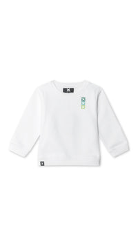 SUDADERA KIDS SQUARE BLANCA