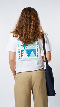 WHITE VALLEY TEE