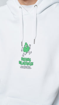 WHITE WILDERNESS HOODIE