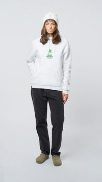 HOODIE WILDERNESS BLANCA