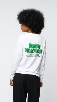 WHITE WILDERNESS LS TEE